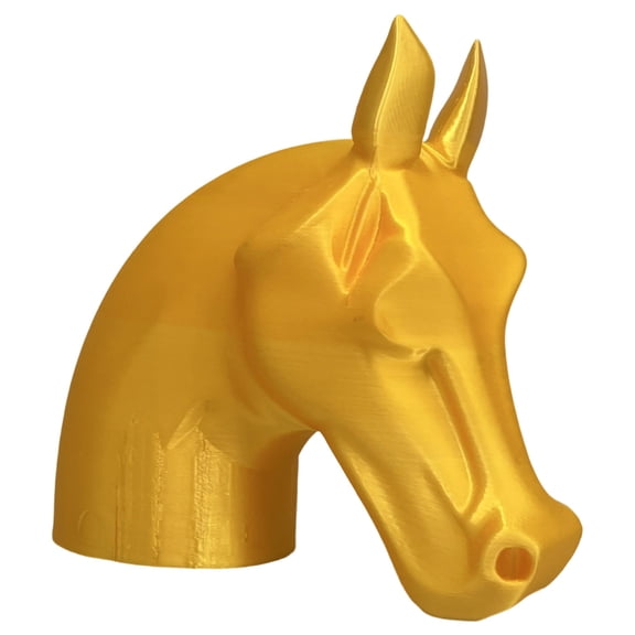 Modern Horse Head Trailer Cover for Car Exterior Accessories – Protective Cap for Trailer Hitches Easy Install Horse Head Design Guard and