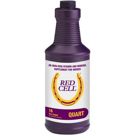 Horse Health Red Cell Vitamin-Iron-Mineral 32 oz 16 Day Supply
