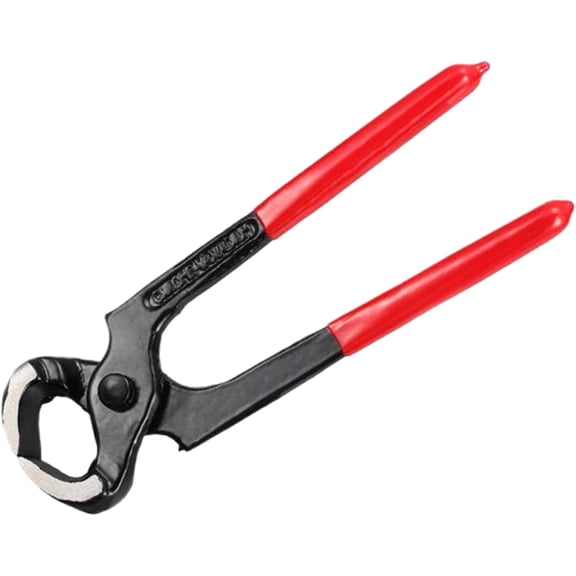 Horse Hoof Nippers 6 Inch Farrier Hoof Cutting Pliers Heavy-Duty Anti-Slip | Hoof Trimming Tool
