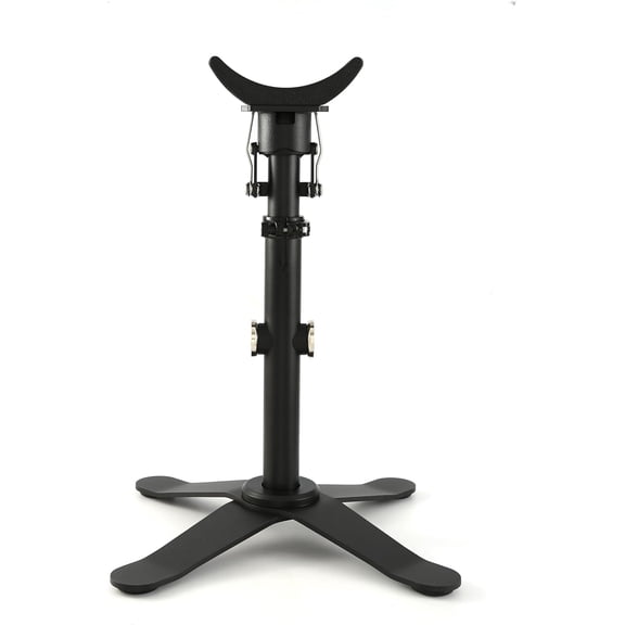 Unbranded Farrier Hoof Stand 2-in-1 Adjustable Height Interchangeable Cradle and Post Support for Front and Hind Legs Metal 1 Count