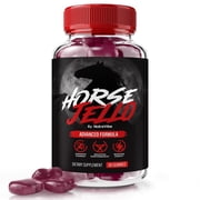 Horse Jello   Gummies with a Natural Daily Blend for Energy & Wellness | Great-Tasting, Easy-to-Chew HorseJello Gummies 60 Gummies