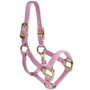 Horse & Livestock Prime H325NLPK Premium Halter Chin with Snap - Pink, Weanling