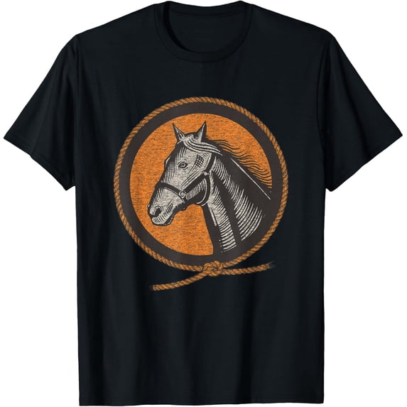 Horse Lover Equestrian Vintage Graphic T-Shirt All Size S-5Xl