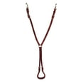 thumbnail image 1 of Horse Mahogany Red Challenger Western Working Tack Latigo Leather Double Strap Crupper 975L7000, 1 of 2
