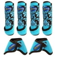 thumbnail image 1 of Horse Medium Professional Equine 4-Pack Sports Medicine Splint & Bell Boots 4169D, 1 of 1