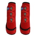 thumbnail image 1 of Horse  Medium Sports Medicine FRONT Splint Boots Cross 4177A, 1 of 1