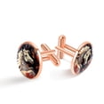 thumbnail image 1 of Horse Men's Stainless Steel Cufflinks Set for Formal Attire - for Weddings and Business Meetings, 1 of 6