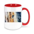 thumbnail image 1 of Horse Mug, Horse, Equestrian Coffee Mug, Horse Cup, Gift For Her, Horse Gift, Equestrian Mug, Sublimated Design, Equestrian Gift, Horses, RED, 1 of 1