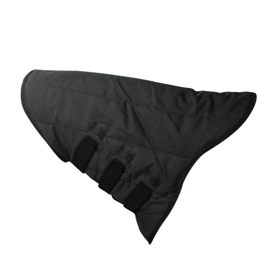 Horse Neck Warmer Horse Hood Universal Horse Neck Cover Adjustable Straps Thick Oxford Cloth for Outdoor Winter Riding