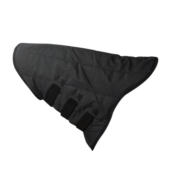 Horse Neck Warmer Horse Hood Universal Horse Neck Cover Adjustable Straps Thick Oxford Cloth for Outdoor Winter Riding