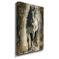 thumbnail image 1 of Horse Oil Painting Black Horse Canvas Art Framed Horse Picture Wall Art For Livingroom Bedroom Office, 1 of 6