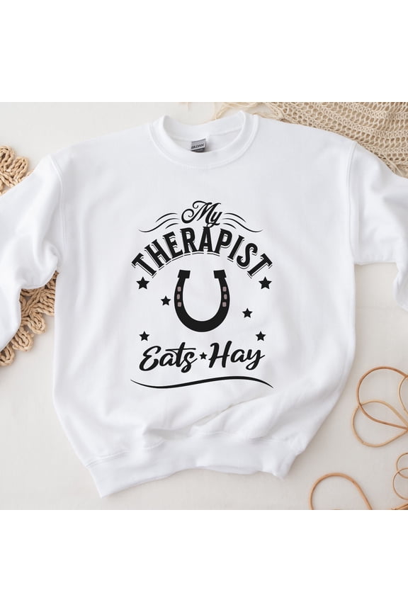 Horse Owner Women Sweatshirt Country Western Farm Girl Log Sleeve Sweater All Size S-5XL