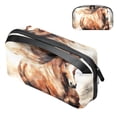 thumbnail image 1 of Horse Oxford Fabric Waterproof Portable Hard Drive Bag and Case with Cord Storage and Travel Charger Organizer for Electronic Devices - 5.9x9.44x3.14 in, 1 of 6