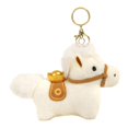 thumbnail image 1 of Horse Pendant Charm Plush Doll Stuffed Animal Toy Soft Plush Material for Purse Handbags Bag Accessories Keychain Ring, 1 of 7