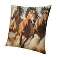 thumbnail image 1 of Horse Pillow Cases Cushion Covers Soft Decor Cute Animal Decor Throw Pillowcases Kawaii Farm Cowboy Cushion Cases Bedroom, 1 of 5