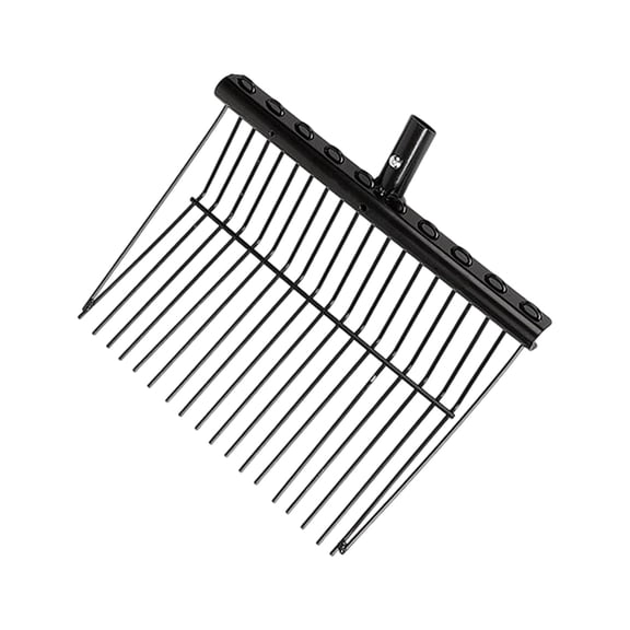 Horse Pitchforks Cleaning Tool Metal Horses Manures Rakes for Gardening Equestrians Horse Bedding Weed Farm Easy to Use