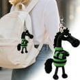 thumbnail image 1 of Horse Plush Keychain With Sweater Cute Animal Charm For Bags And Backpacks Zipper Pull Gift Accessory For Kids Adults, 1 of 4