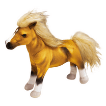 Horse Plush Toy 2 Styles Stuffed Animal Plush Toys Educational Toys for Toddler (10inches)