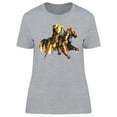 thumbnail image 1 of Horse Polo Athlete Design   T-Shirt Women -Image by Shutterstock, Female Small, 1 of 2