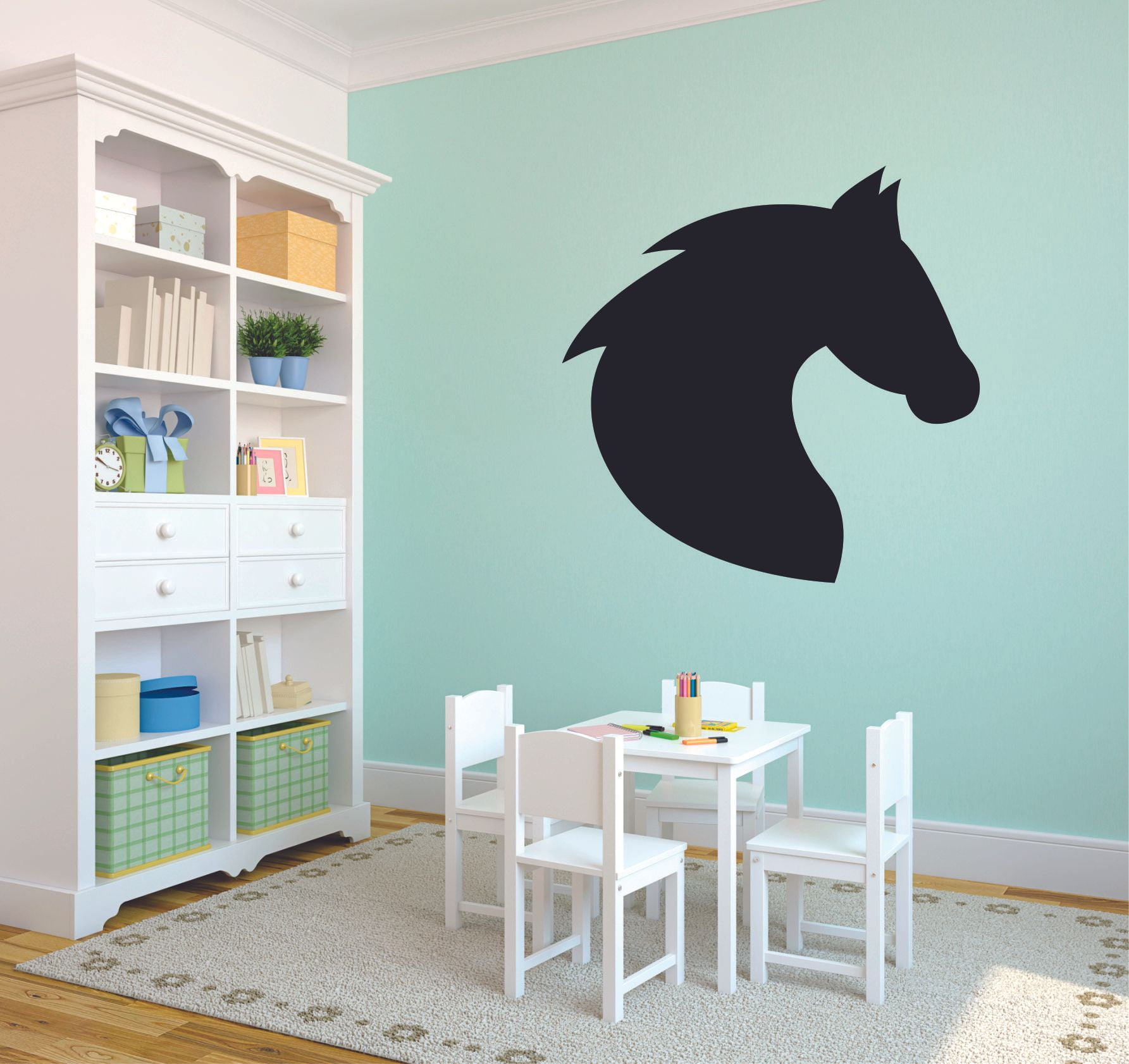 Horse - Free vector silhouettes on creazilla.com, image size:1785x1682