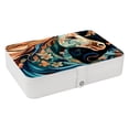 thumbnail image 1 of Horse Portable PU Leather Travel Organizer with Removable Compartment - Necklace and Jewelry Organizer Box, 1 of 6