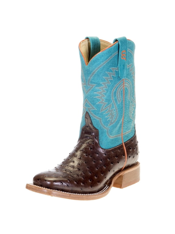 Horse Power Boys Kids Impostrich Turquoise Sinsation 11 Chocolate