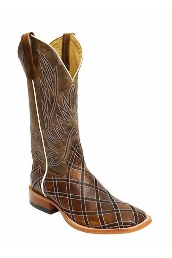 Horse Power Sabotage Mocha Crisscross - Boot Mens Western - Hp1082