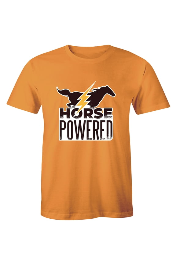 Horse Powered Portrait Equestrian Men's Animals T-Shirt