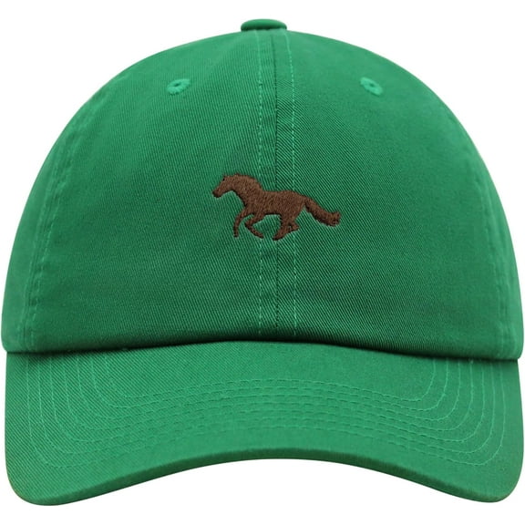 Horse Premium Dad Hat Embroidered Cotton Baseball Cap Zoo Unisex