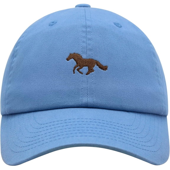 Horse Premium Dad Hat Embroidered Cotton Baseball Cap Zoo Unisex