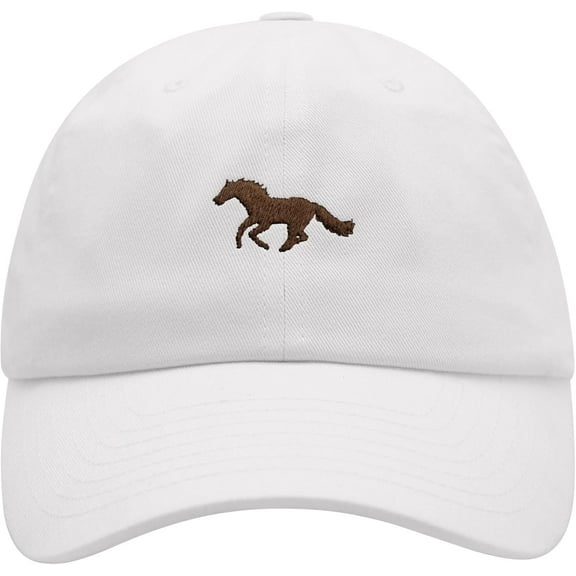Horse Premium Dad Hat Embroidered Cotton Baseball Cap Zoo Unisex