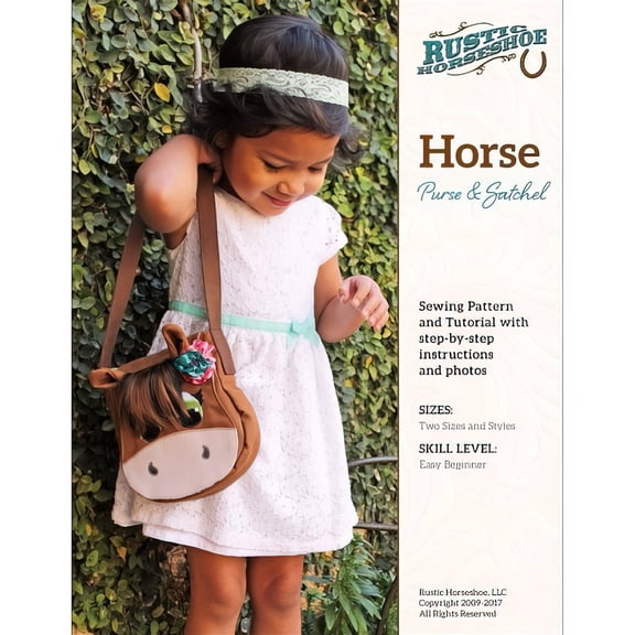 Horse Purse & Satchel Pattern by Rena Dearden / Rustic Horseshoe