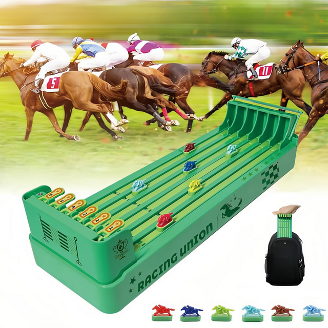 Horse Race Board Game,Horse Racing Game Electronic with 6 Horses,Mini ...