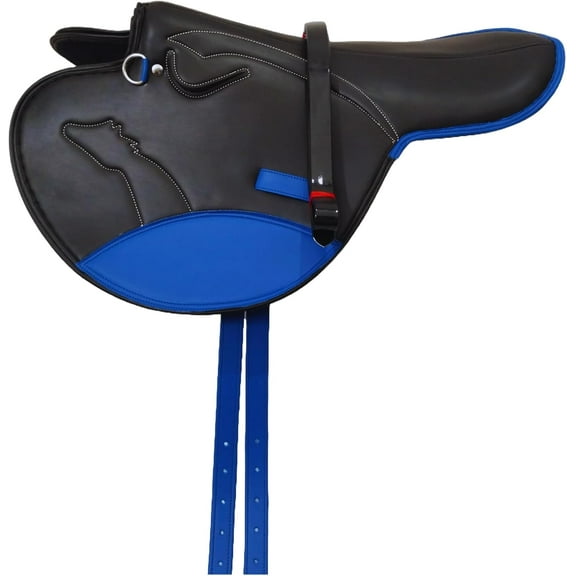 Horse Race Saddle Designed for Racing Comfort, This Synthetic Saddle is Ultra-Lightweight with Soft Straps to Enhance Your Riding Experience