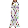 Horse Racing Jockey Silks Long Dress women's clothing trend 2024 Summer