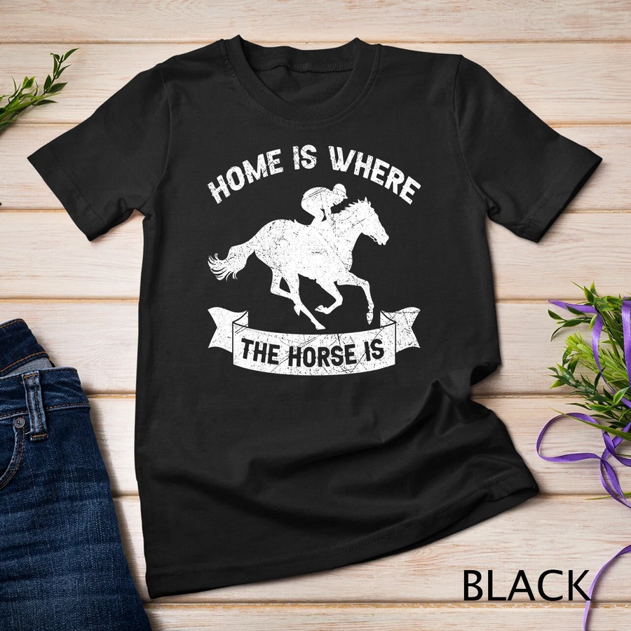 Horse Racing Race Derby Horseback Equestrian Sport Action Graphic Tee,for unisex up to 5XL
