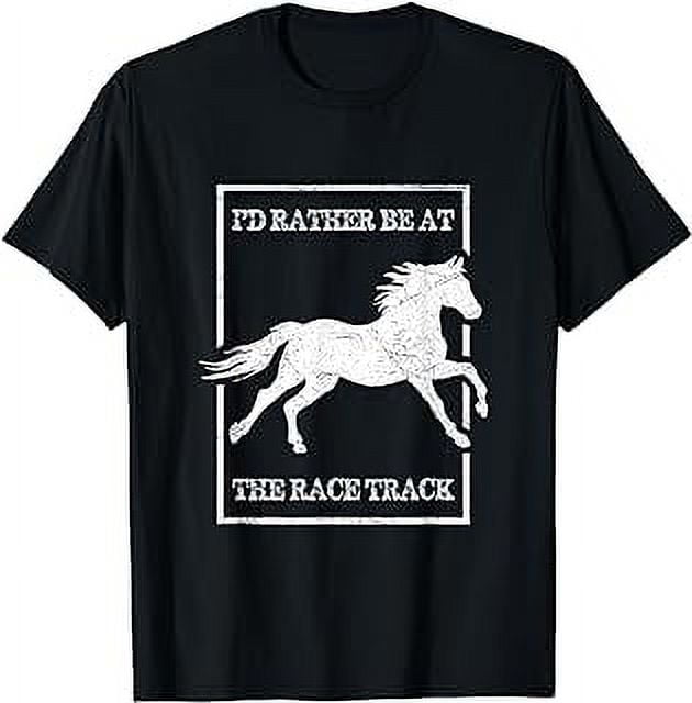 Horse Racing Race Derby Horseback Joke Humor T-Shirt - Walmart.com