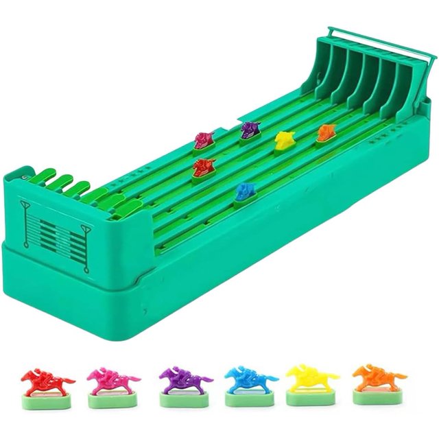 Horse Racing Table Game with 6 Horses Game,2024 Fun Tabletop Horse Race