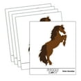 thumbnail image 1 of Horse Rearing on Hind Legs Solid Car Window Bumper Water Bottle Phone Tablet Laptop Waterproof Vinyl Decal Sticker Set 5-Pack - Gloss Finish - 3.0", 1 of 7