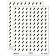 thumbnail image 1 of Horse Rearing on Hind Legs Solid 200+ Round Stickers - White - Matte Finish - 0.50" Size, 1 of 3