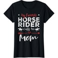 thumbnail image 1 of Horse Rider Mom Equestrian T-Shirt All Size S-5Xl, 1 of 4