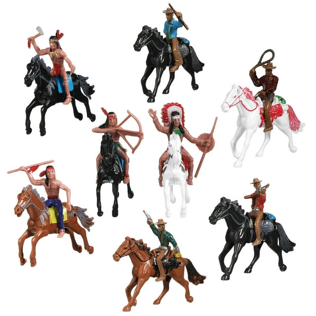Horse Riding Doll Model Toddler Toys Cowboy Ornaments Cowboy Toys for