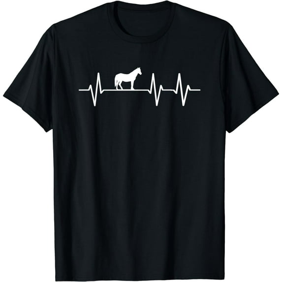 Horse Riding - Frequency Of Heartbeat T-Shirt
