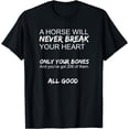 thumbnail image 1 of Horse Riding Gifts & Accessories Funny Horse T-Shirt, 1 of 4