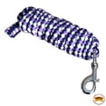 thumbnail image 1 of Horse Riding Poly Roping Lead Rope Multi Color 1/4"X8 Ft Snaps, 1 of 5