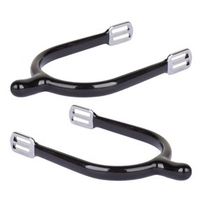 Horse Riding Spur Horse Boot Spur with Strap for Routine Schooling Task Use