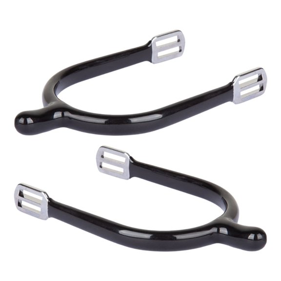 Horse Riding Spur Horse Boot Spur with Strap for Routine Schooling Task Use