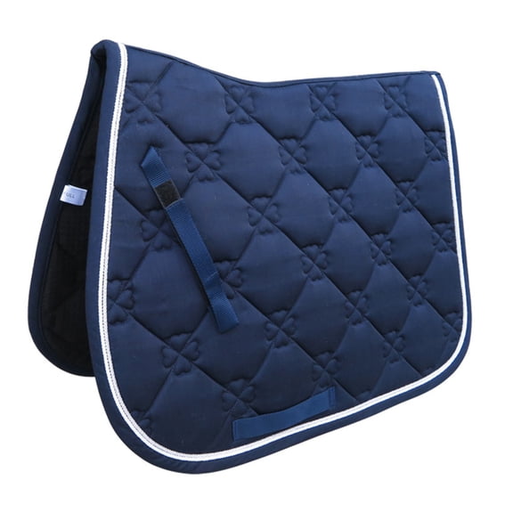 Horse Riding Support Saddle Pad 300G T/C Cotton Shock-absorbing Equestrian Pad Protective Equipment Suitable For All Seasons