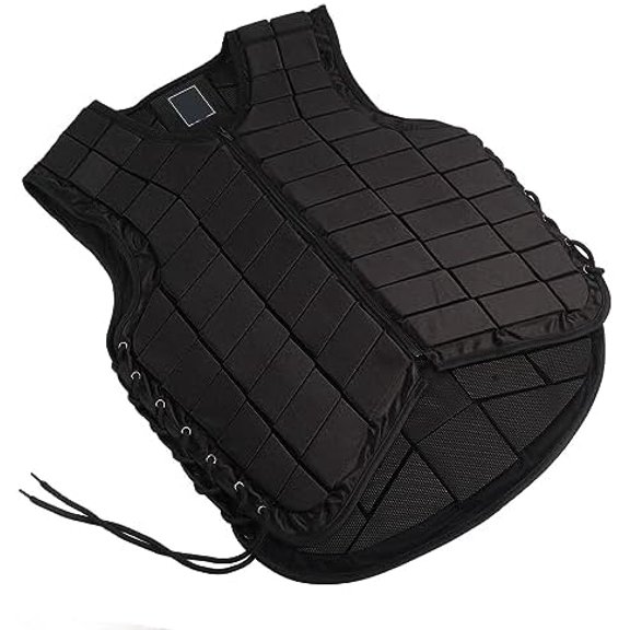 Horse Riding Vest, Equestrian Protective Black Vest Protector Equestrian Vest for Horse Riding Protective Vest for Adults Horse Riding Equestrian Vest (XL)$$Sport & Recreation Other