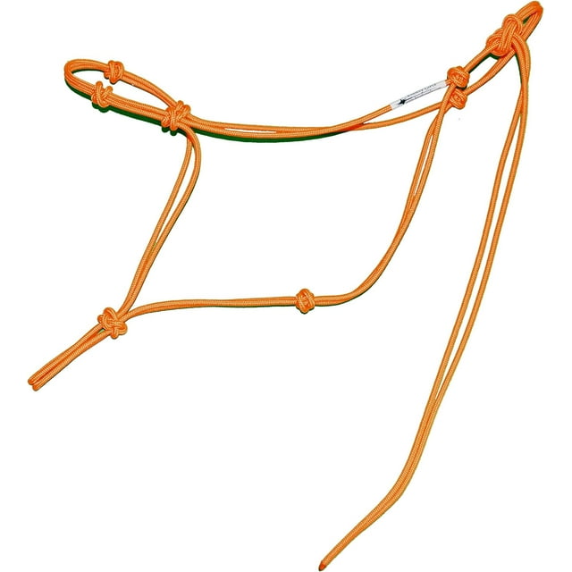 Horse Rope Training Halter 4 Knot 1/4 quot Stiff Halter Cord Used by
